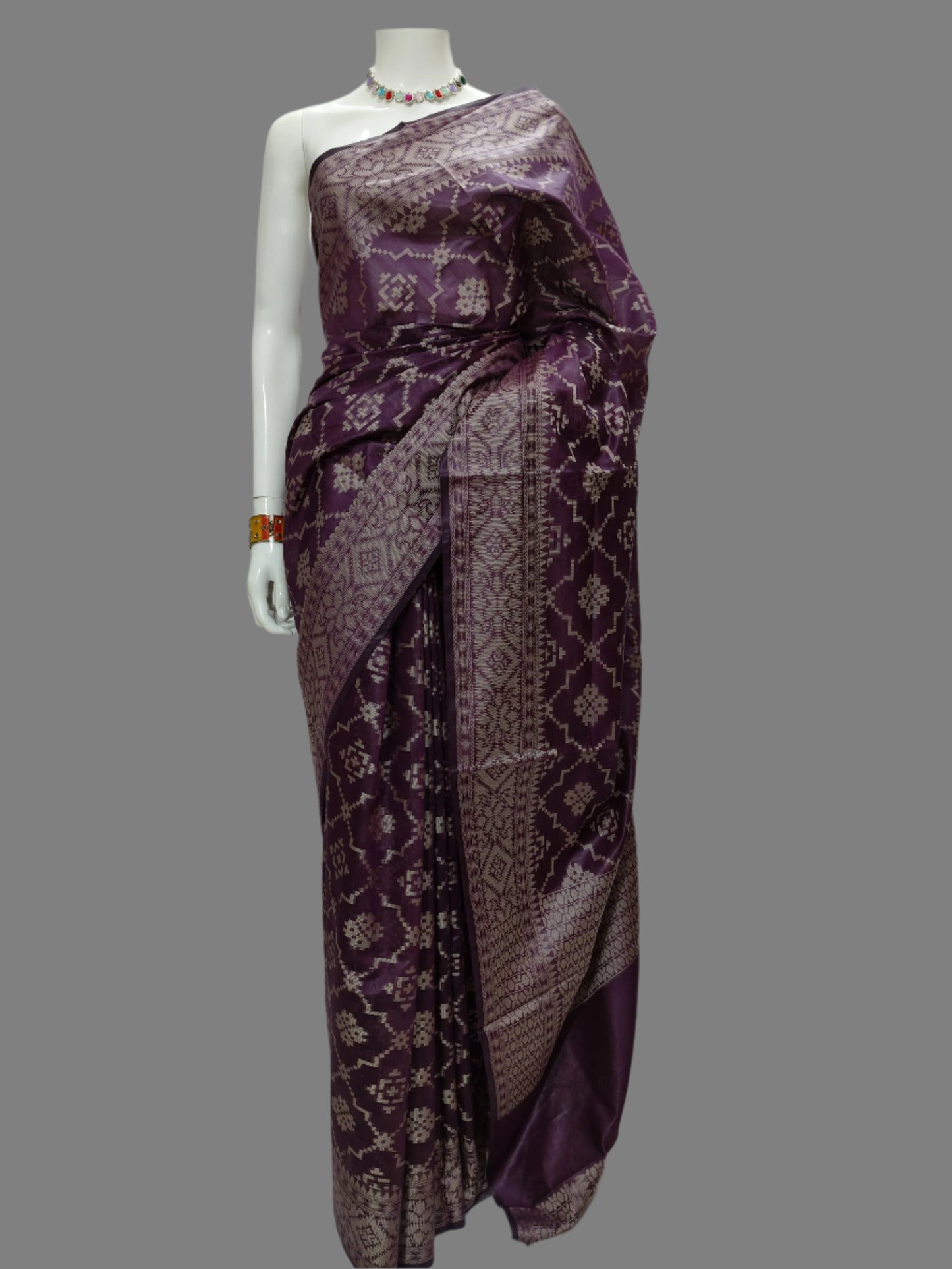 Banarasi Cotton Silk Saree With Unstitched Blouse